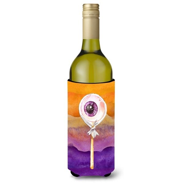 Halloween Eye Ball Lollipop Wine Bottle Beverge Insulator Hugger